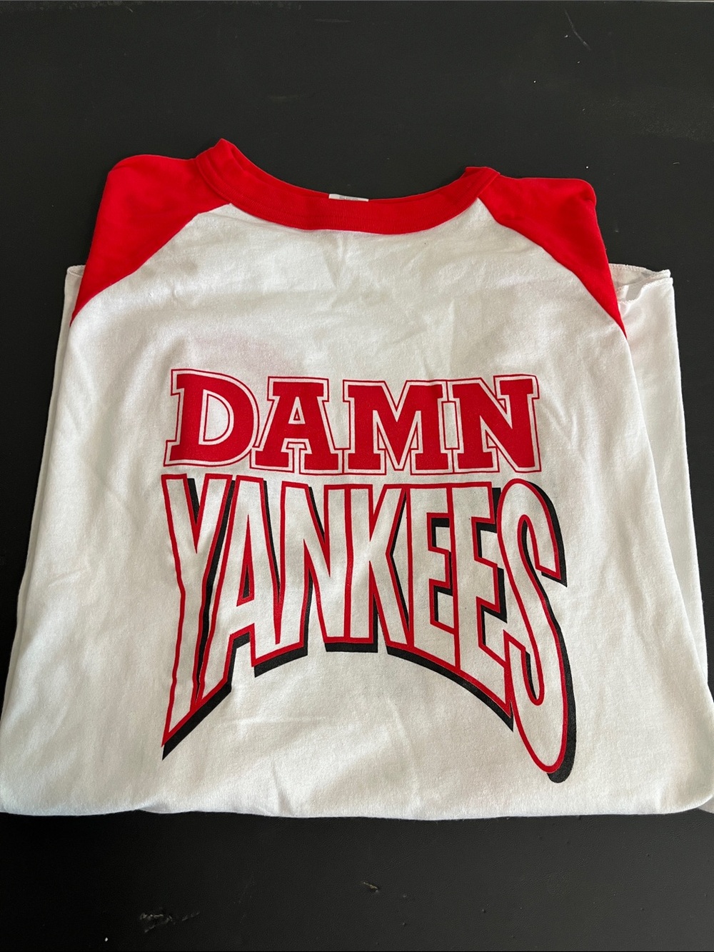 “Damn Yankees”Raglan Tee - Pittsburgh CLO Show Tshirt